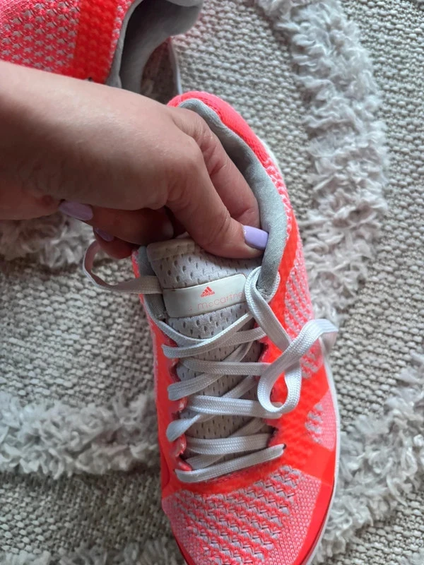Fluo pink Adidas Stella McCartney sneakers – Size 38 – Very good condition tennis chic – photo 7
